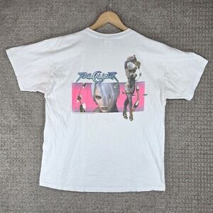 Vintage Soul Calibur II 2 Namco Video Game Promo T-Shirt Mens XL White